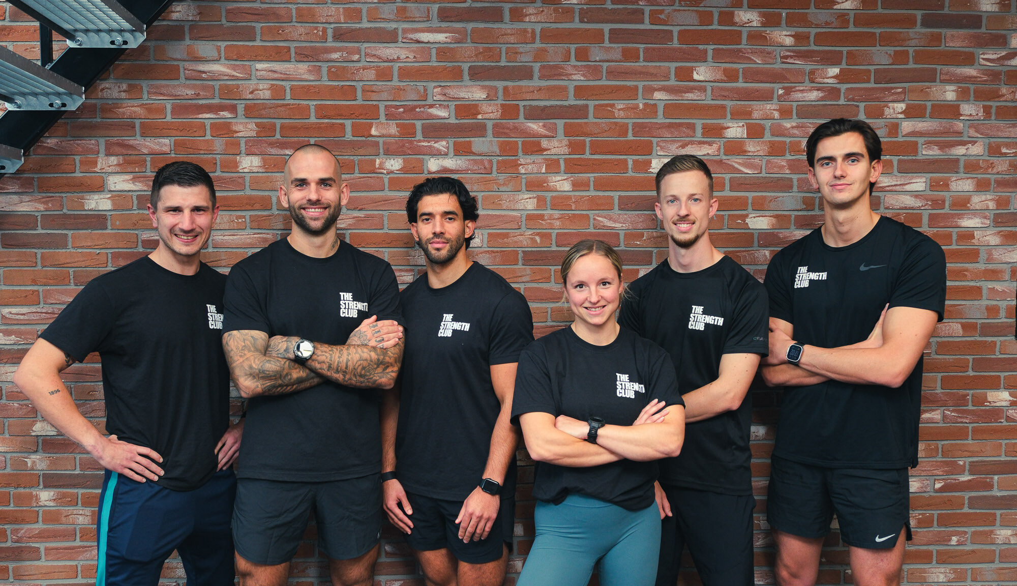 Het team van personal trainers van The Strength Club