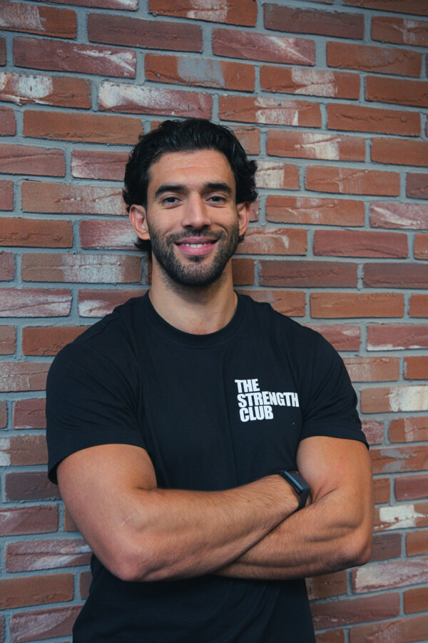 Portret van Soufiane, personal trainer bij The Strength Club Portret van Soufiane, personal trainer bij The Strength Club