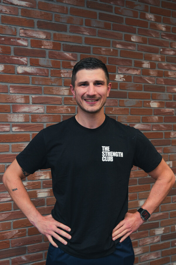 Portret van Antal, personal trainer bij The Strength Club